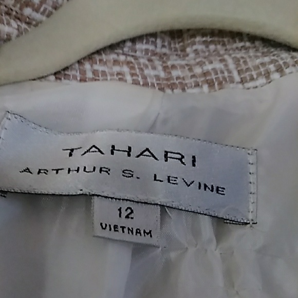 Tan and White Jacket from Stein Mart - Picture 3 of 5